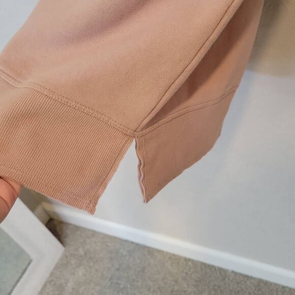 Calvin Klein Sweatshirt Womens Rosy Gray Cowl Neck Size L - Picture 5 of 8